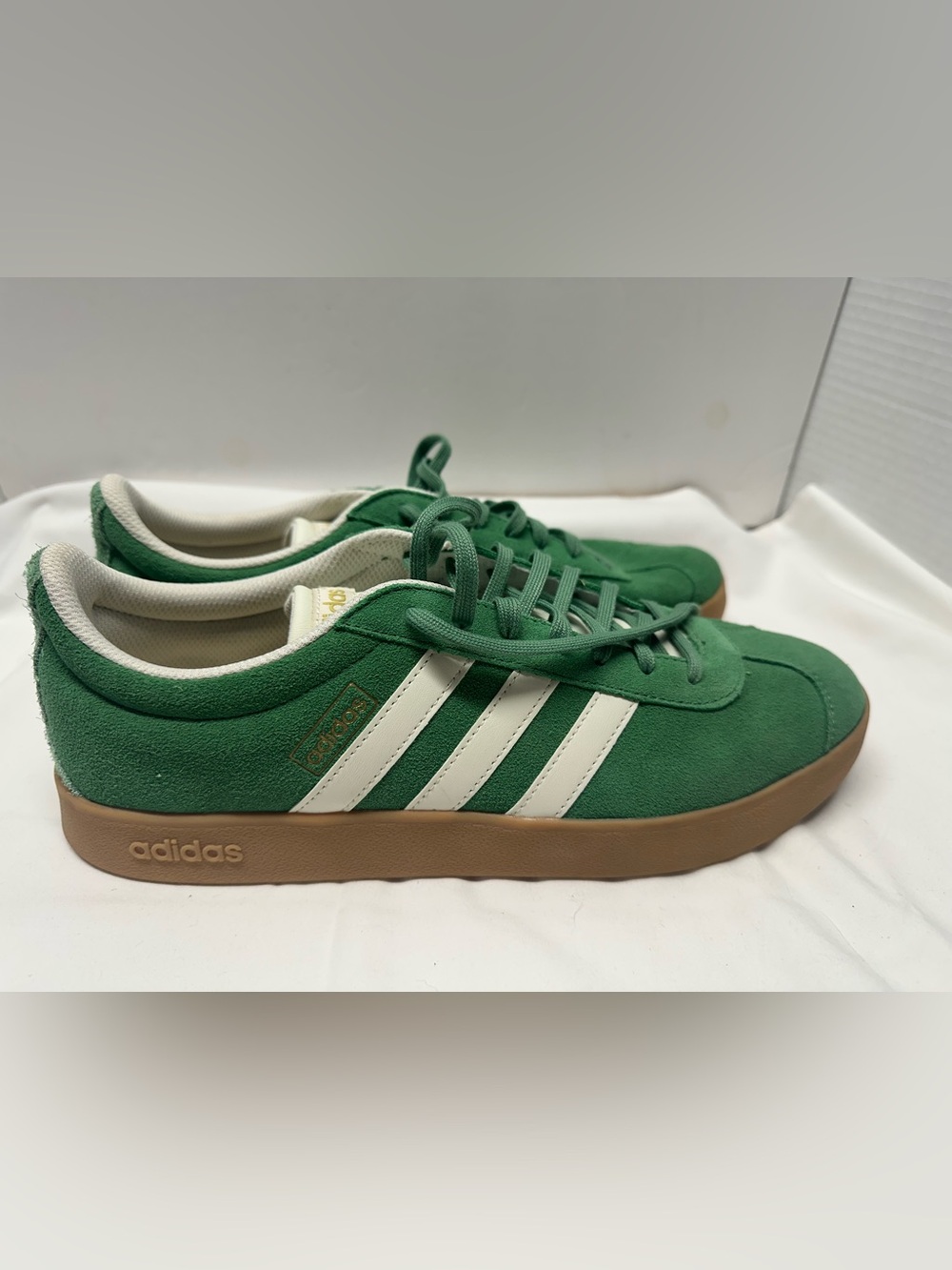 Men’s Adidas VL Court 2.0 Preloved Green Size 11